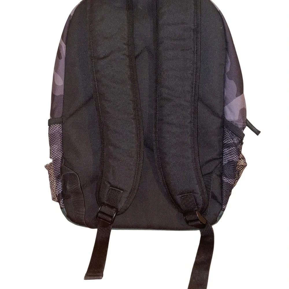 Michigan State Spartans Camo Backpack Green‎ Black Logo School Bag Preowned